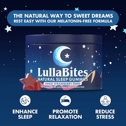 LullaBites Natural Sleep Gummies